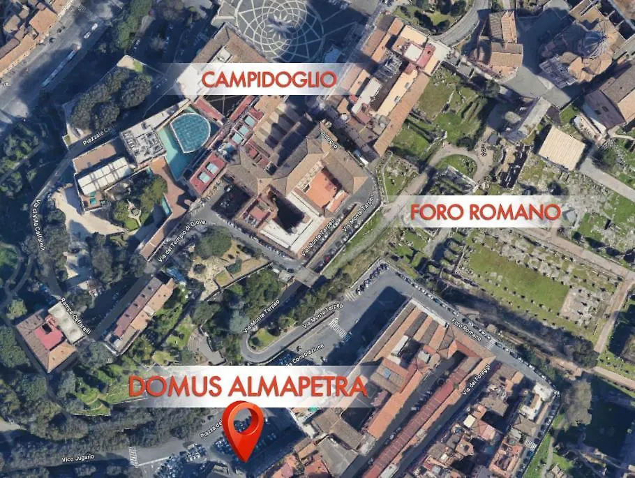 Appartement Domus Almapetra Ai Fori Imperiali à Rome Italie